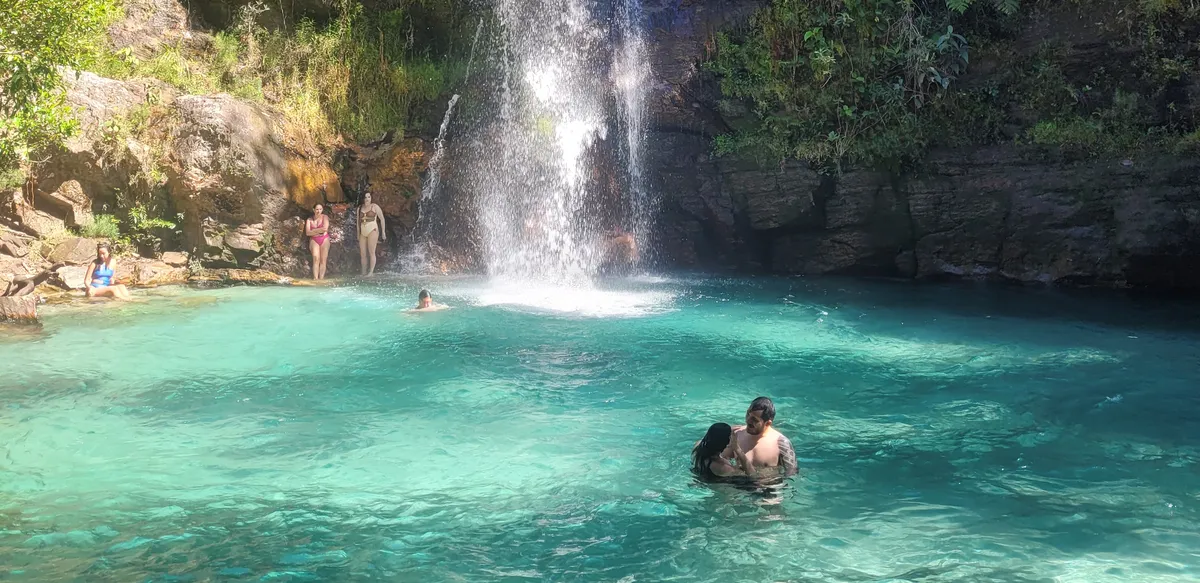 Experience Chapada dos Veadeiros, a mystical paradise in Brazil with stunning waterfalls, crystal-clear pools, and breathtaking savannah landscapes. Perfect for hiking adventures and magical sunsets.