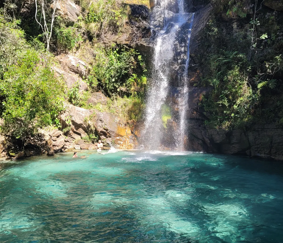 One of the many beautiful waterfalls of the Cerrado.